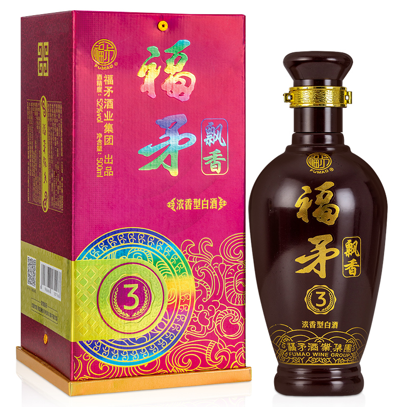福矛飘香多年浓香型白酒适合宴会酒席500ml52度