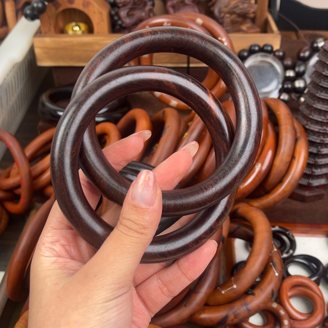 心***灵枣木75乾坤圈六七星九字十字77颜色深点