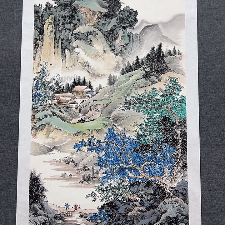 国画书画作品多次