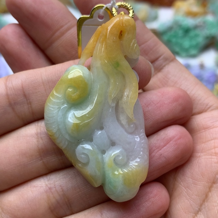 颈饰未镶嵌翡翠翡翠