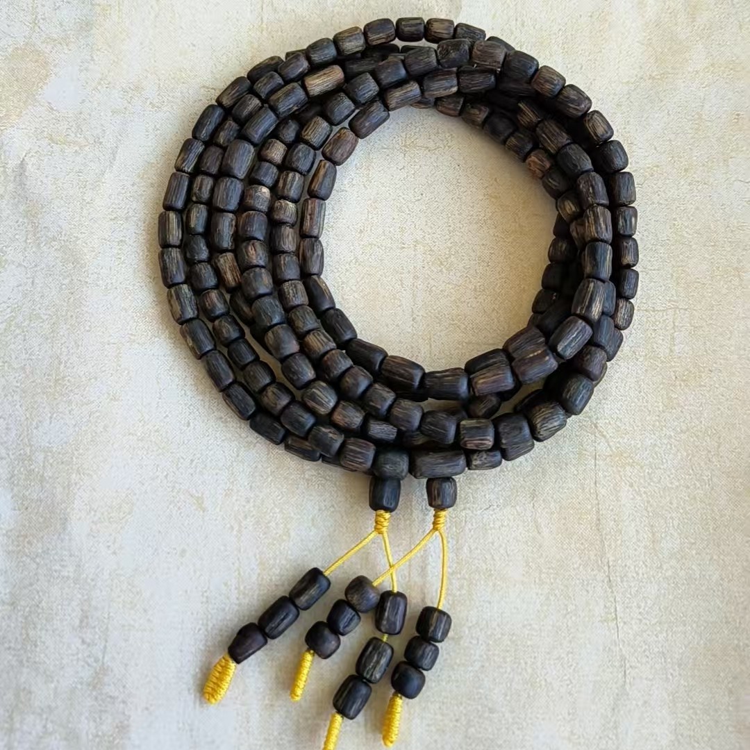 沉香奇楠沉香随形桶珠沉水15克+多样性发货发其一