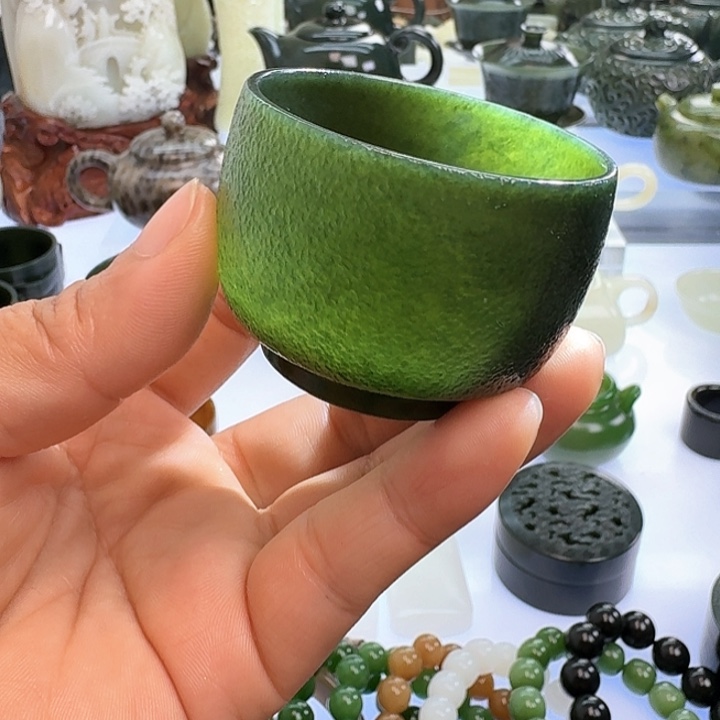 和田玉（青玉）挂件未镶嵌