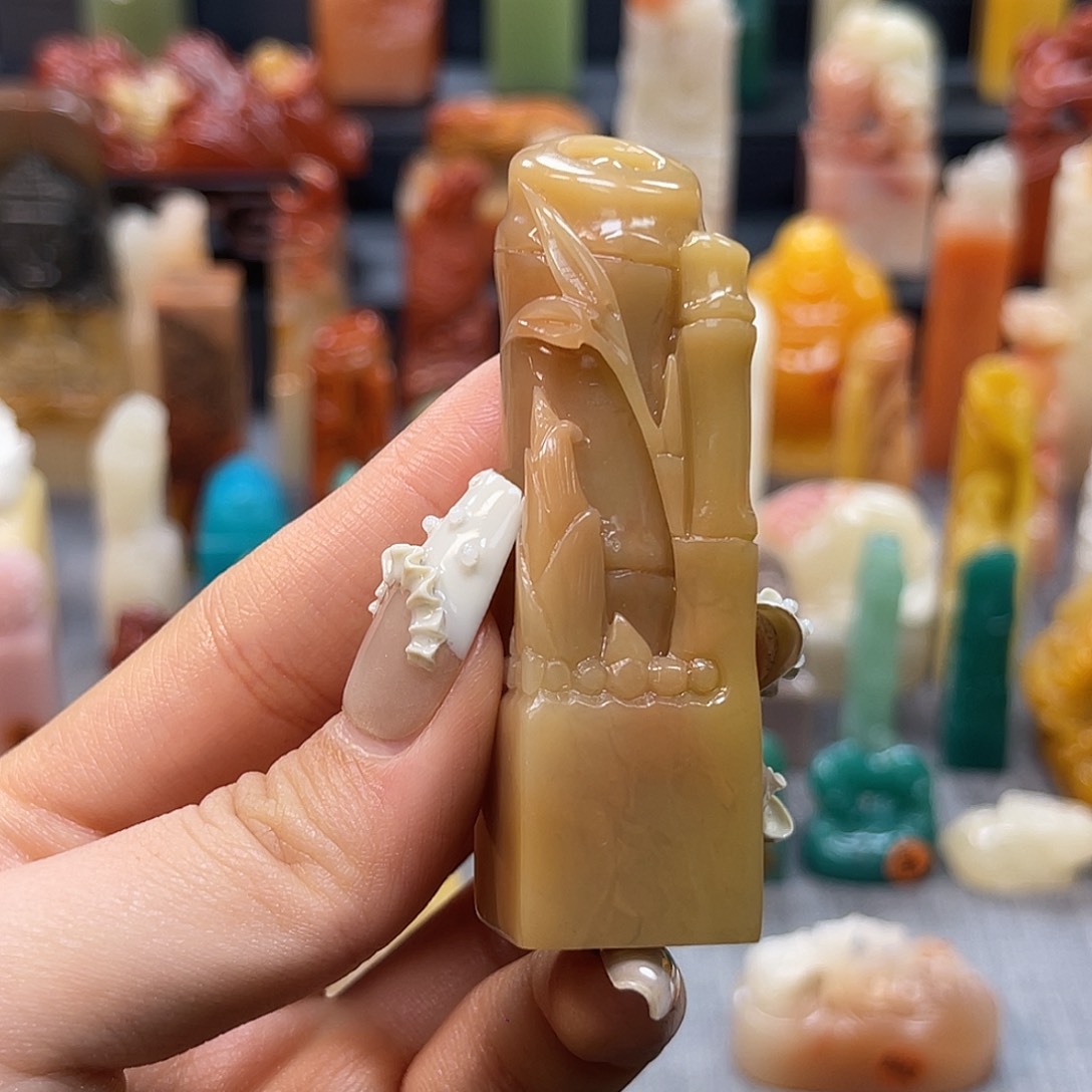 巴林石印石包邮包刻9310