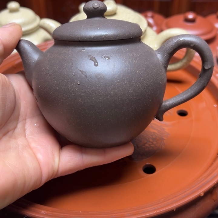 紫砂茶壶宜兴原矿紫泥