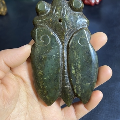 把件白玉菩提一个一个