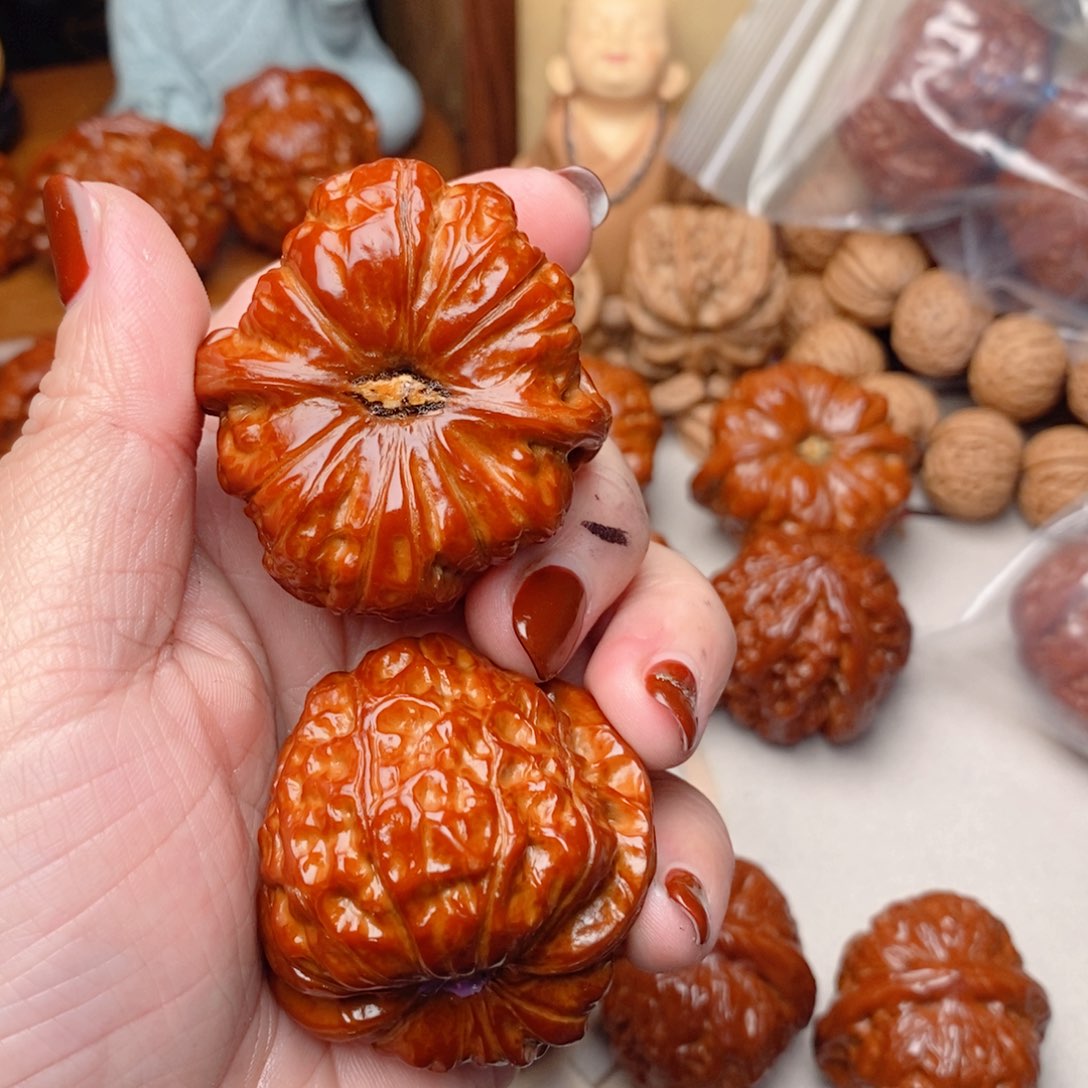 吊坠文玩核桃天*南瓜