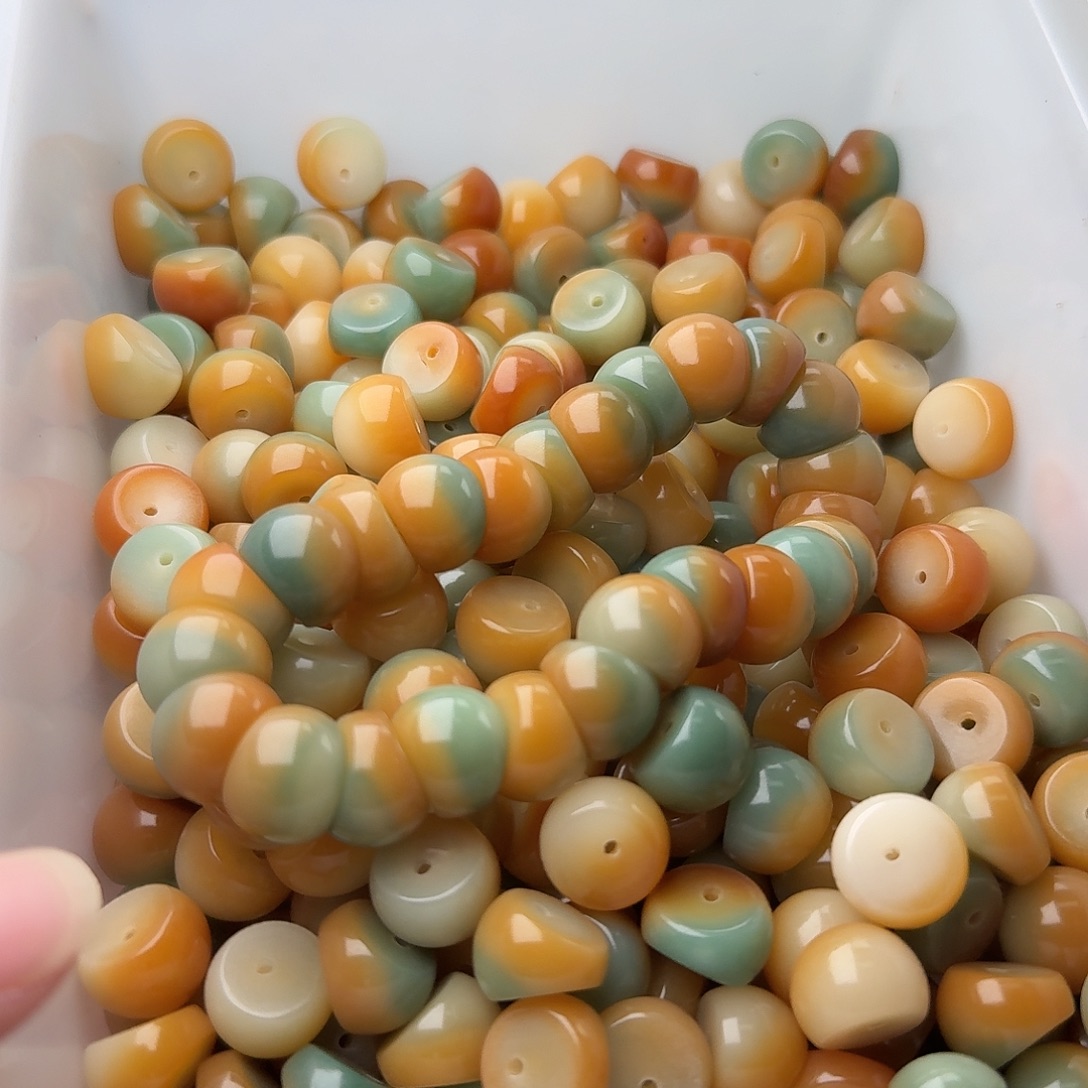 吊坠菩提根/象牙果50颗新款半夏蒜瓣14