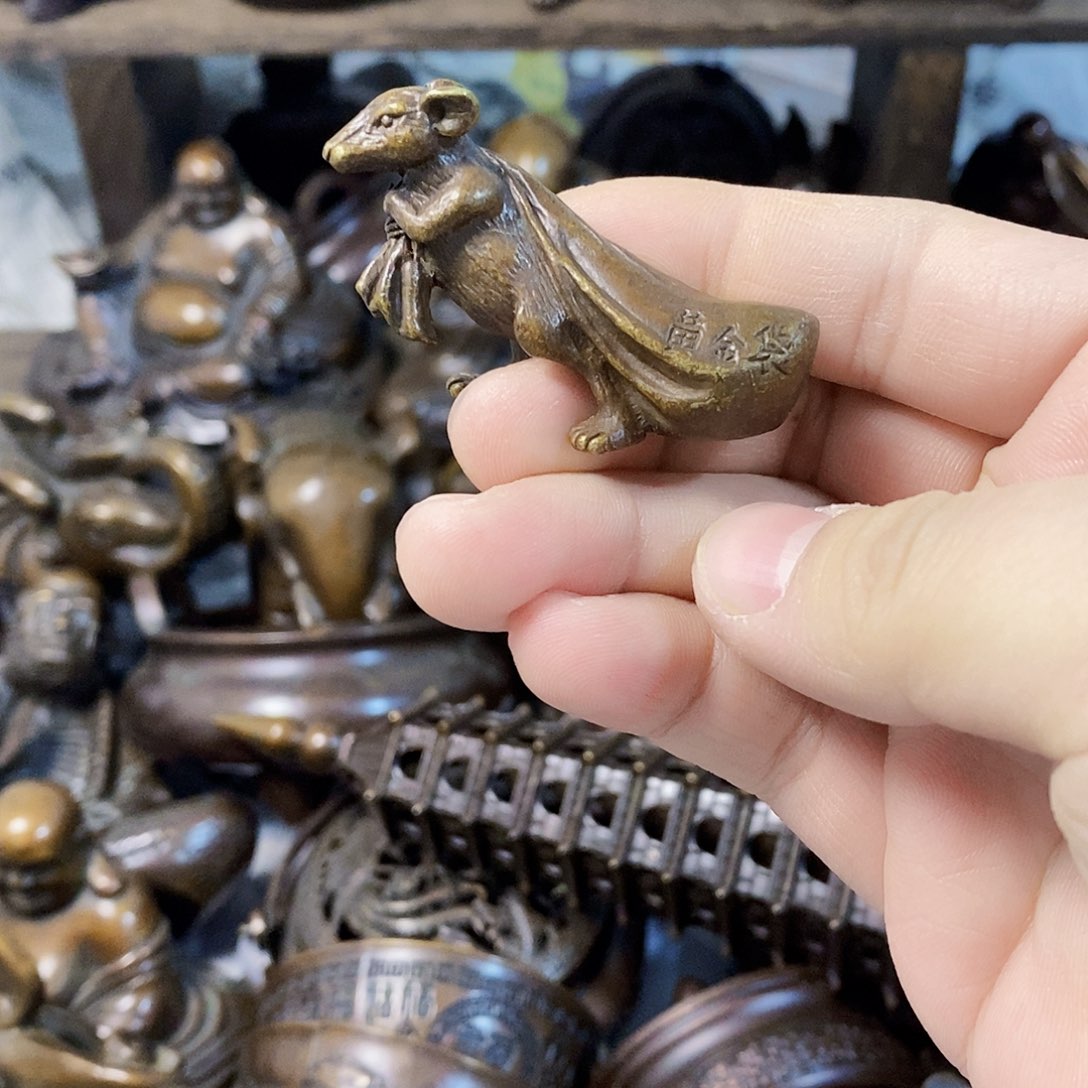 精品文玩铜器摆件 