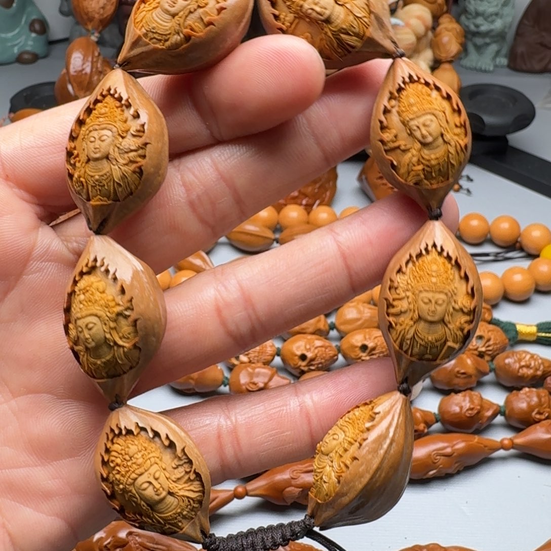 橄榄核手串/手链橄榄核2.0四花