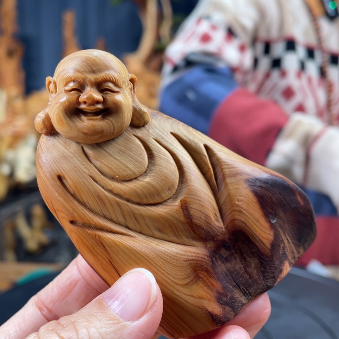 柏木（崖柏）手把件