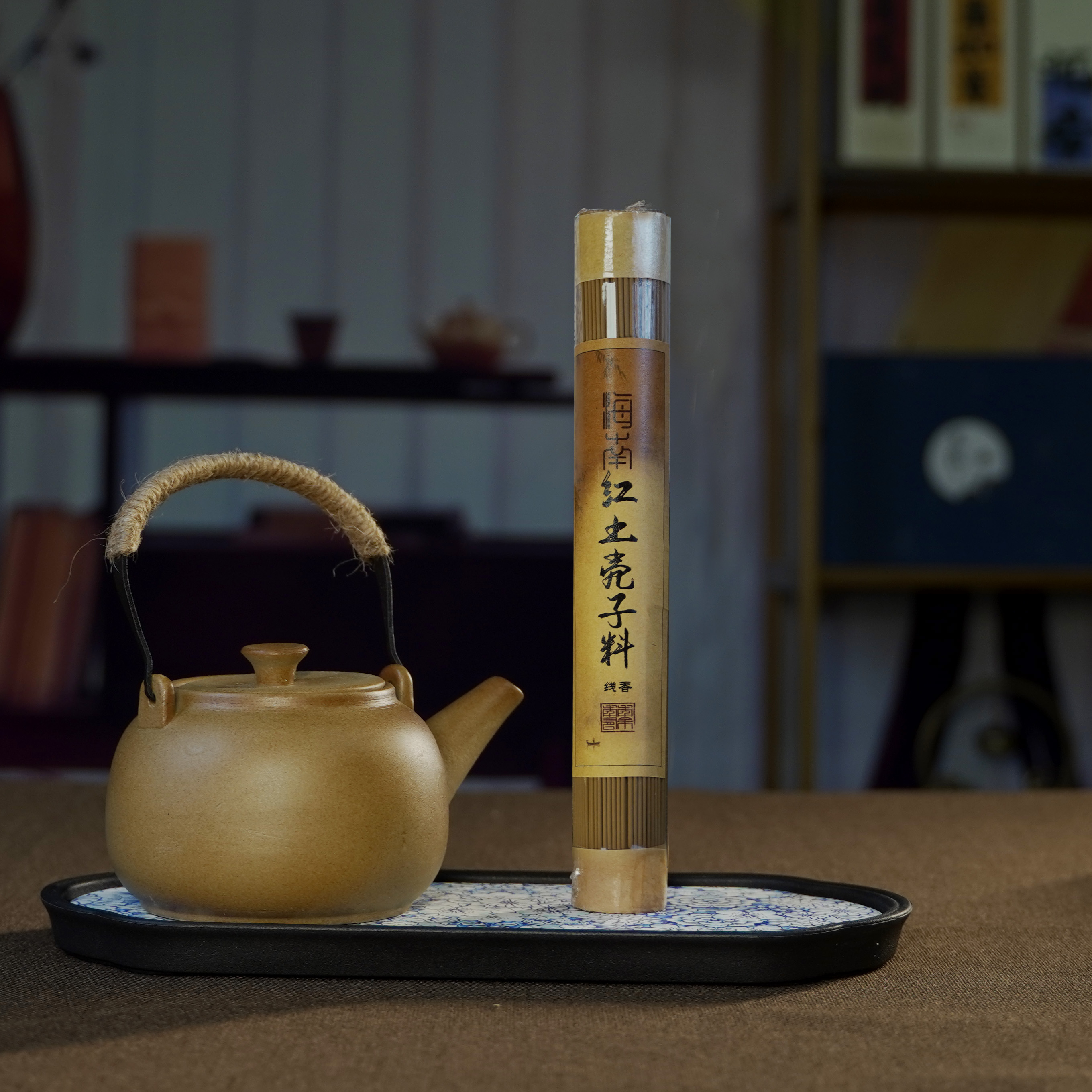 【老寒香舍】海南红土壳子高阶沉香线香天然线香室内熏香100克简装