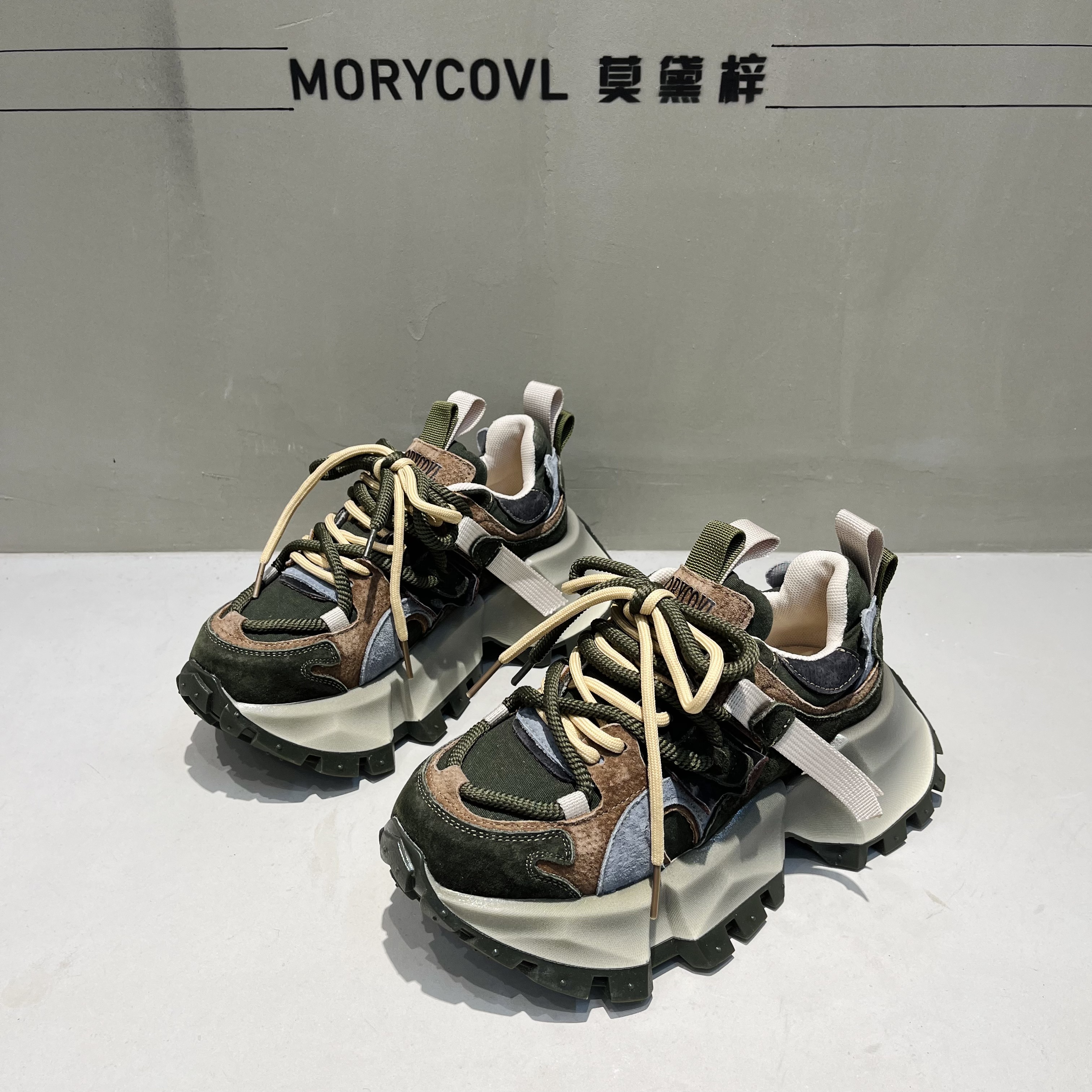 25秋冬女士新款时尚厚底老爹鞋运动休闲女鞋时尚百搭潮流DH195