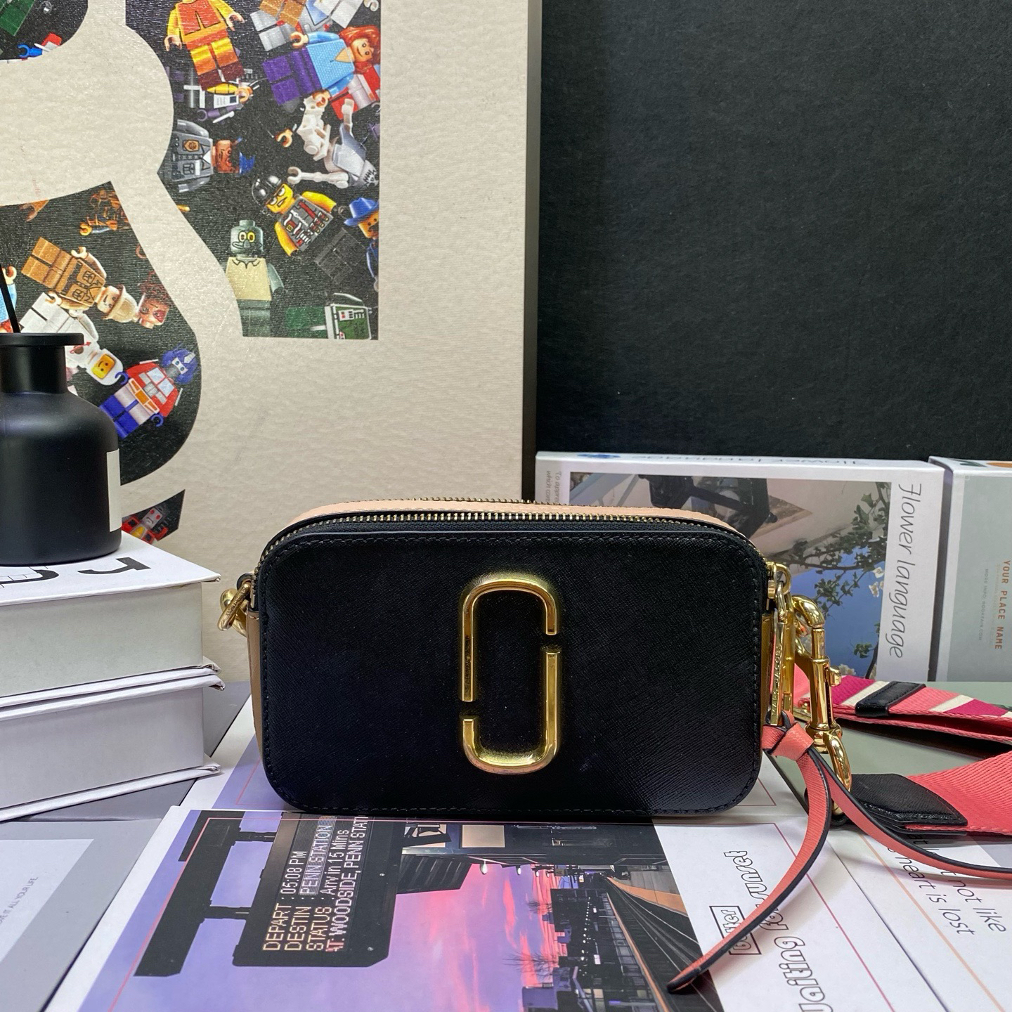 95新 Marc Jacobs/莫杰 22583斜挎包18*11