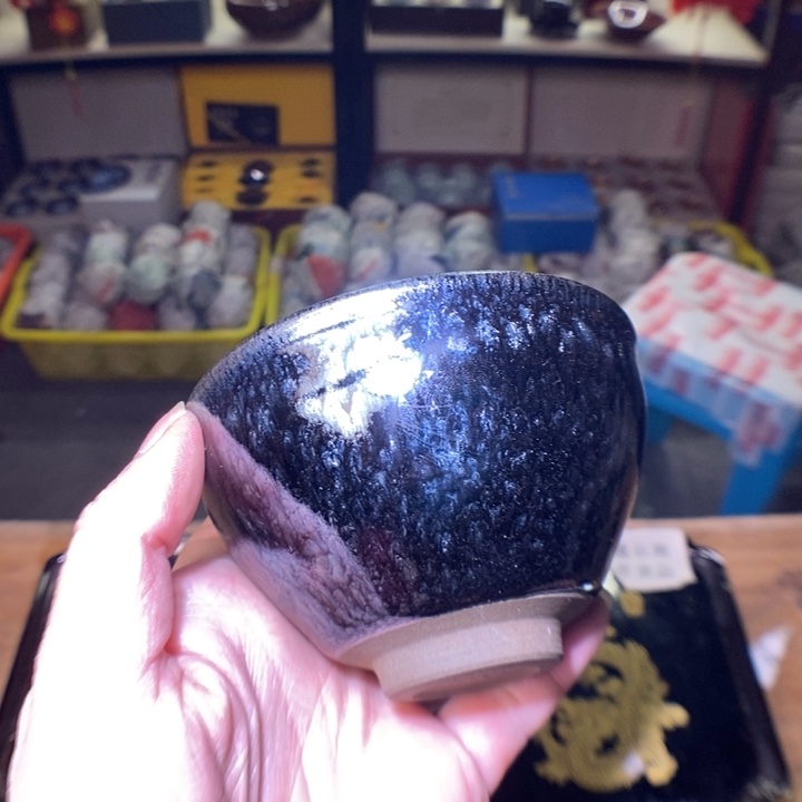 茶盏不带礼盒，建盏主人杯