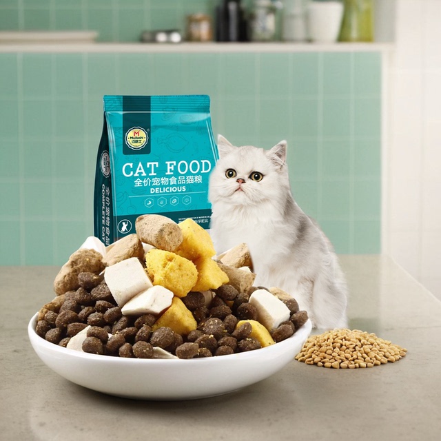 迈路士冻干猫粮成幼猫通用低油低盐营养增肥发腮流浪田园猫主食