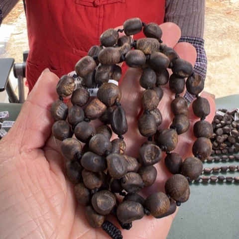 沉香手串白棋虫漏沉水27克卡0.8多样性发1串