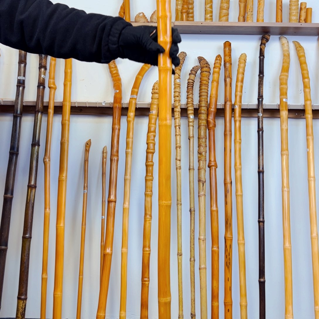 1511玉竹杖登山杖手持拐棍