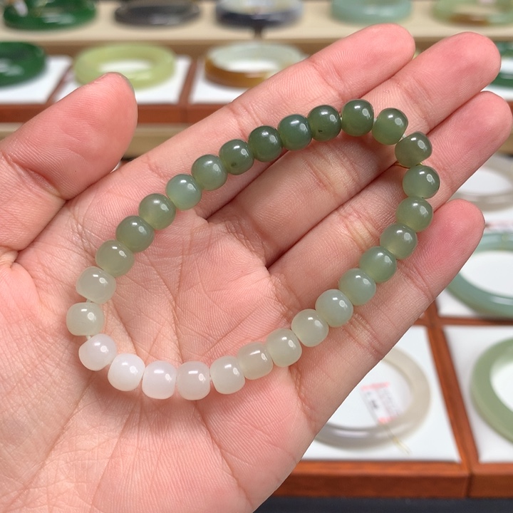 和田玉手链未镶嵌