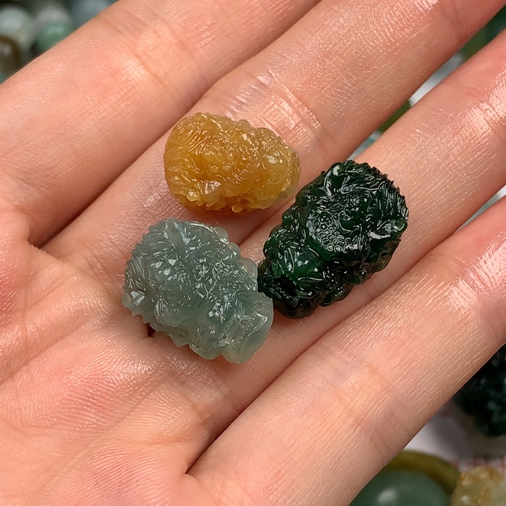 心***惜未镶嵌定制翡翠翡翠