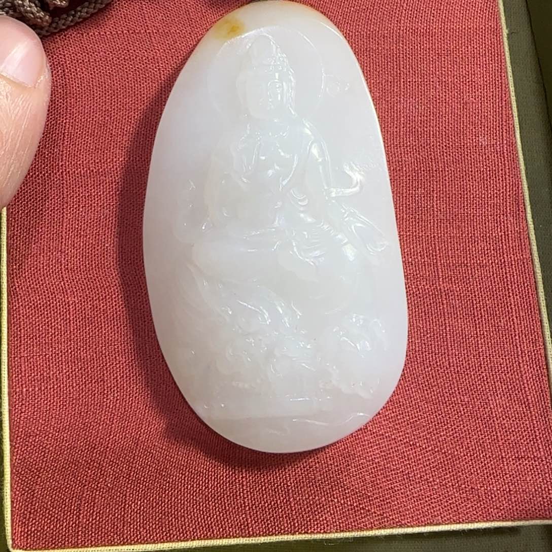 和田玉挂件未镶嵌