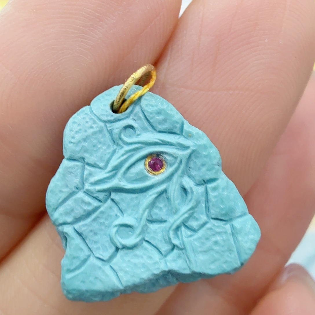 绿松石未镶嵌珠宝奇石