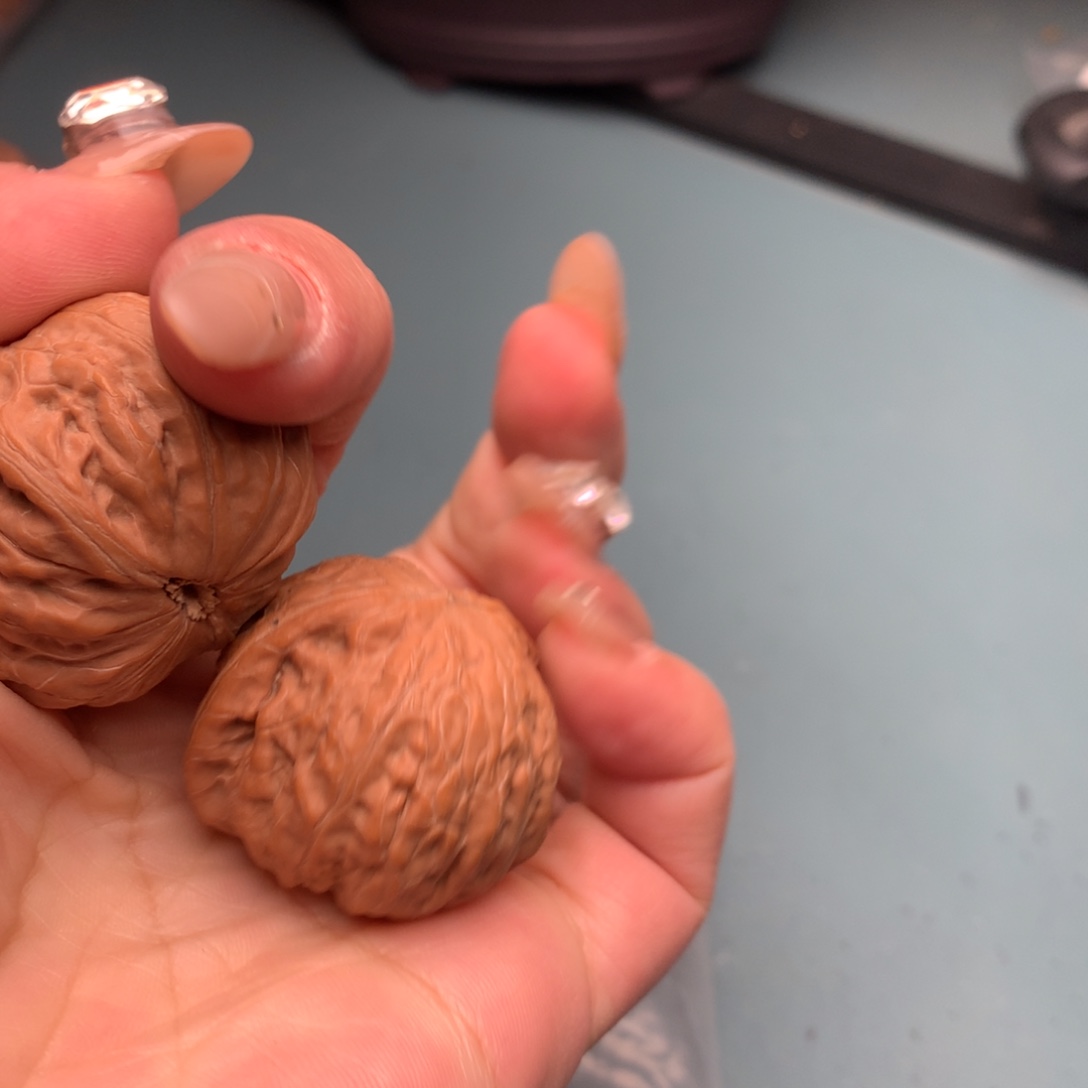 文玩核桃把件铁锤全品3839