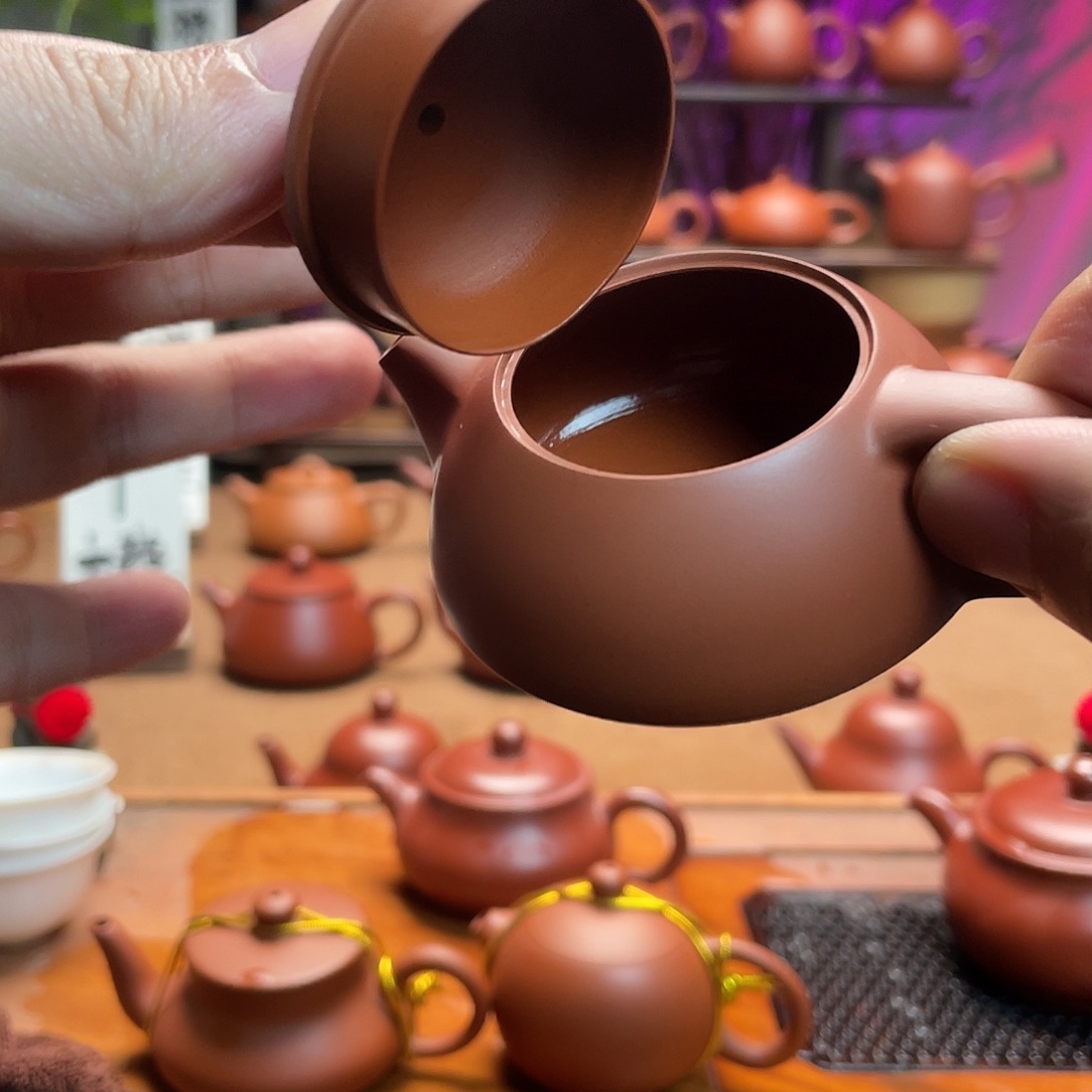 紫砂茶壶超薄一杯玉兔