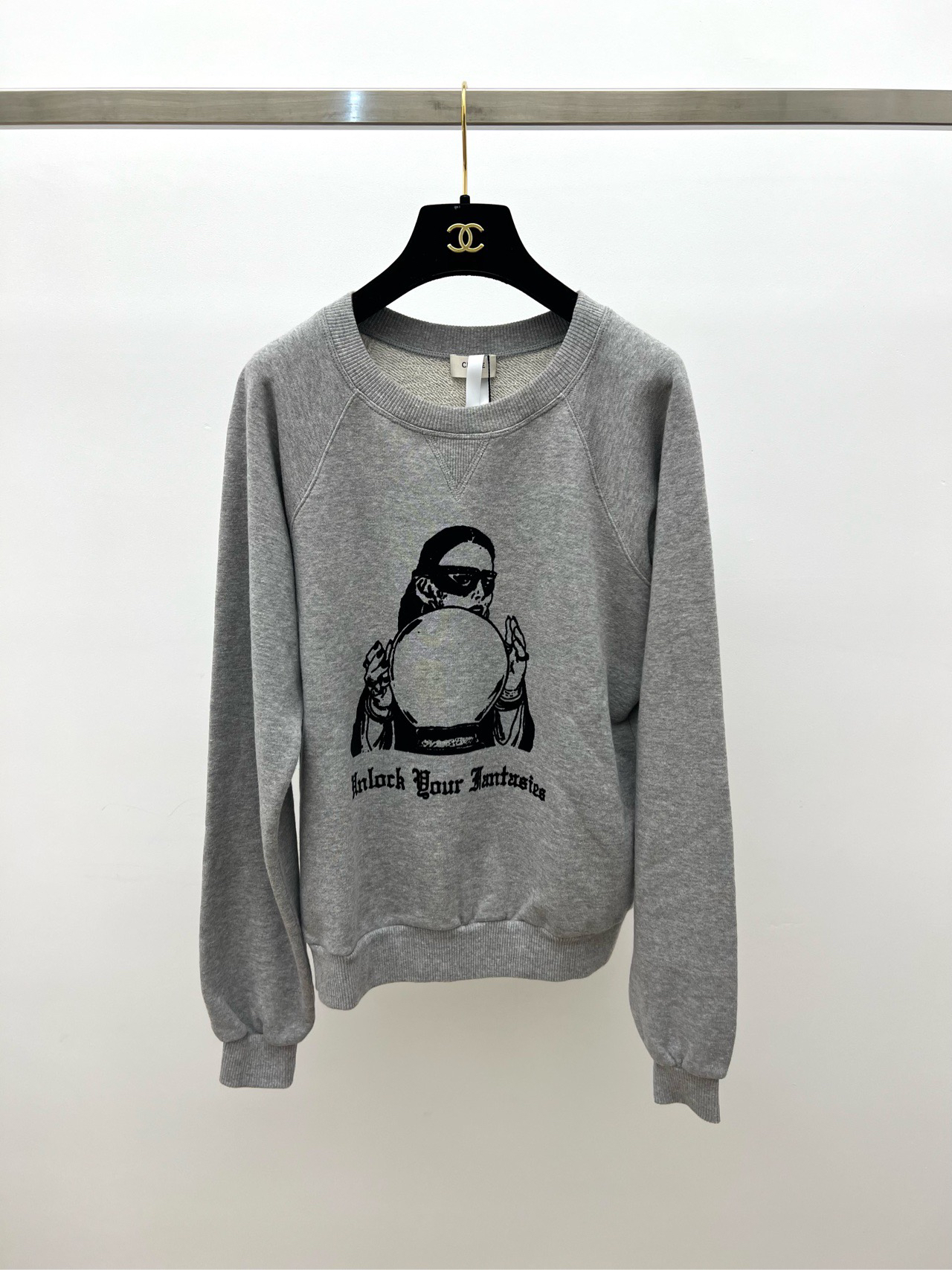 全新未使用 Celine/思琳 女巫印花卫衣 s码00998