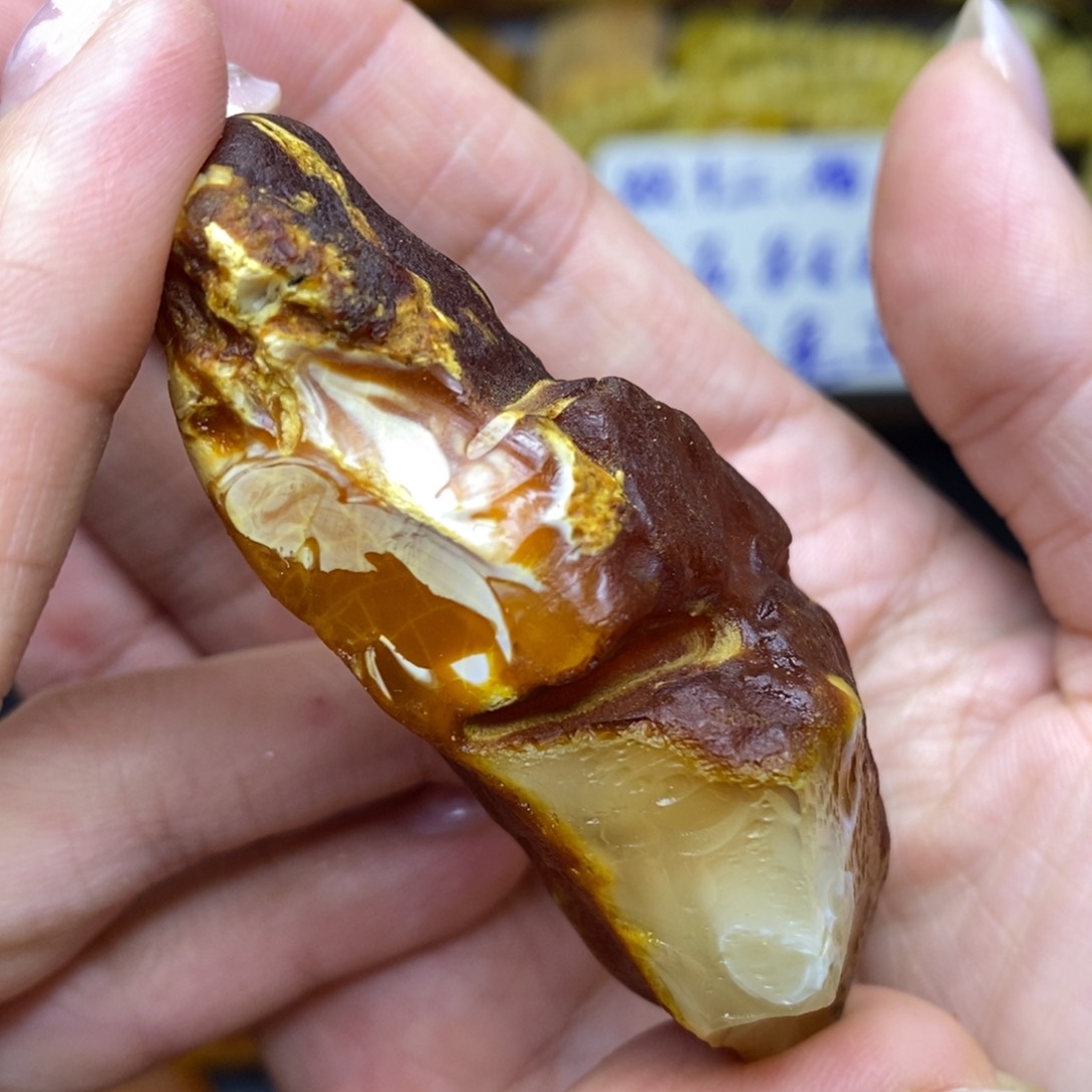 未镶嵌定制蜜蜡胖