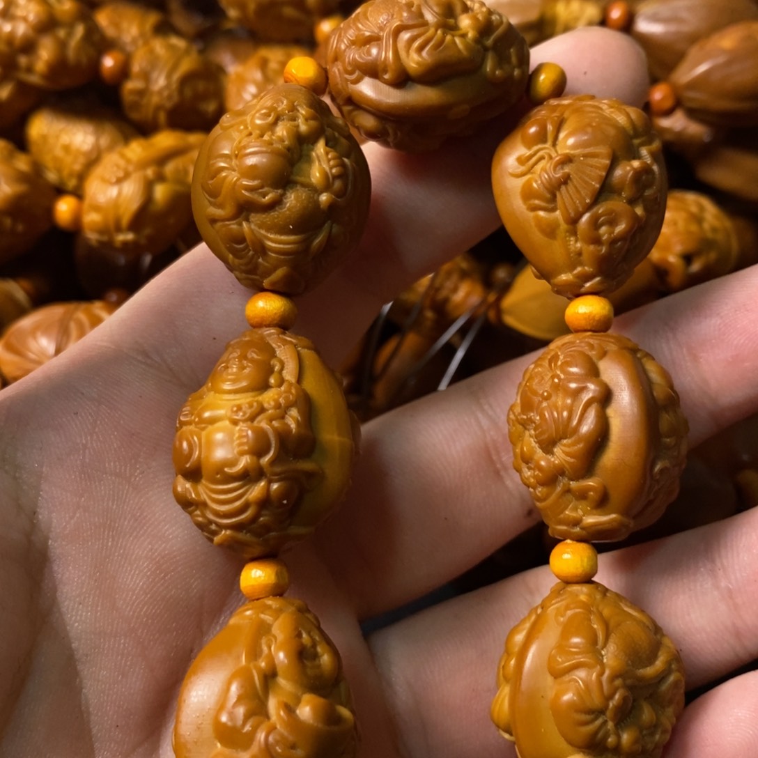 串***哥橄榄核手串/手链微瑕75