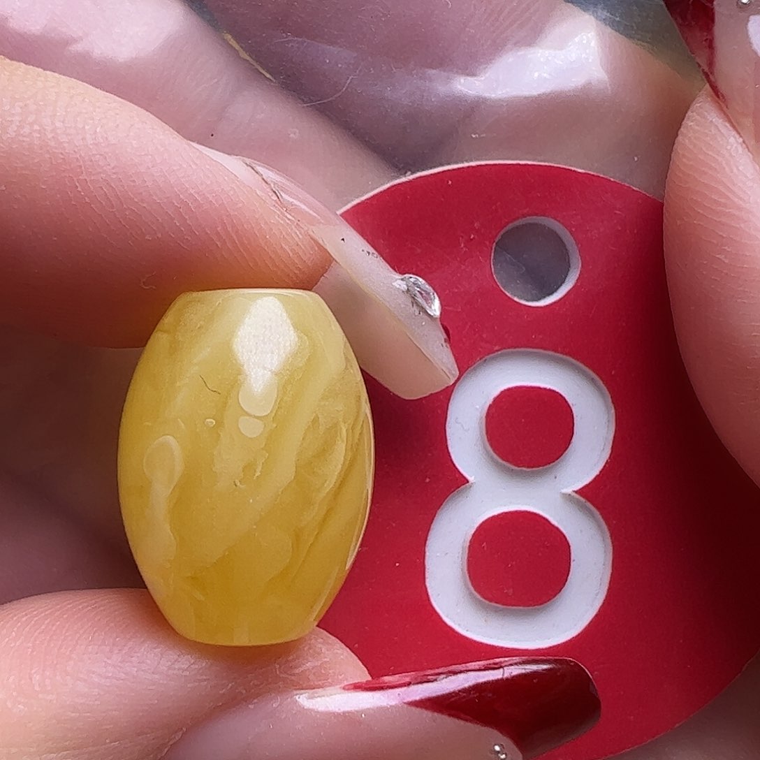 蜜蜡未镶嵌珠宝奇石12mm桶珠