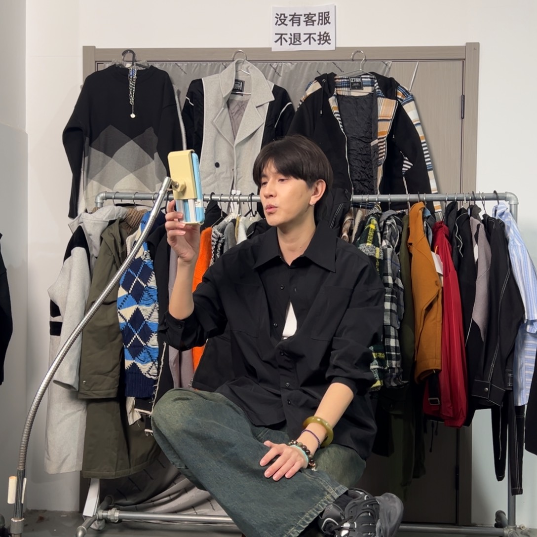 潮流时尚免烫黑色衬衫xl码