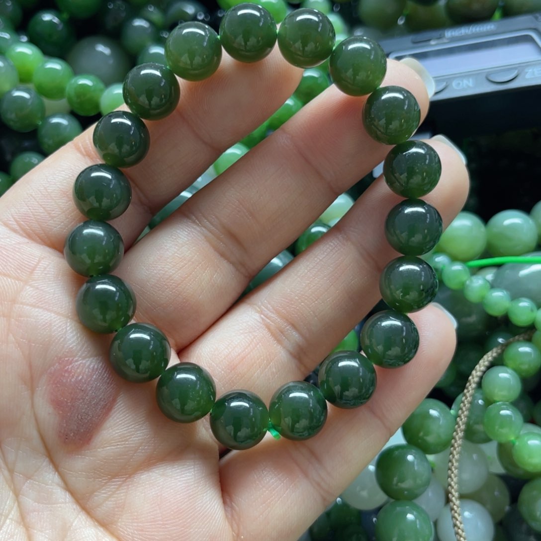 和田玉手链未镶嵌