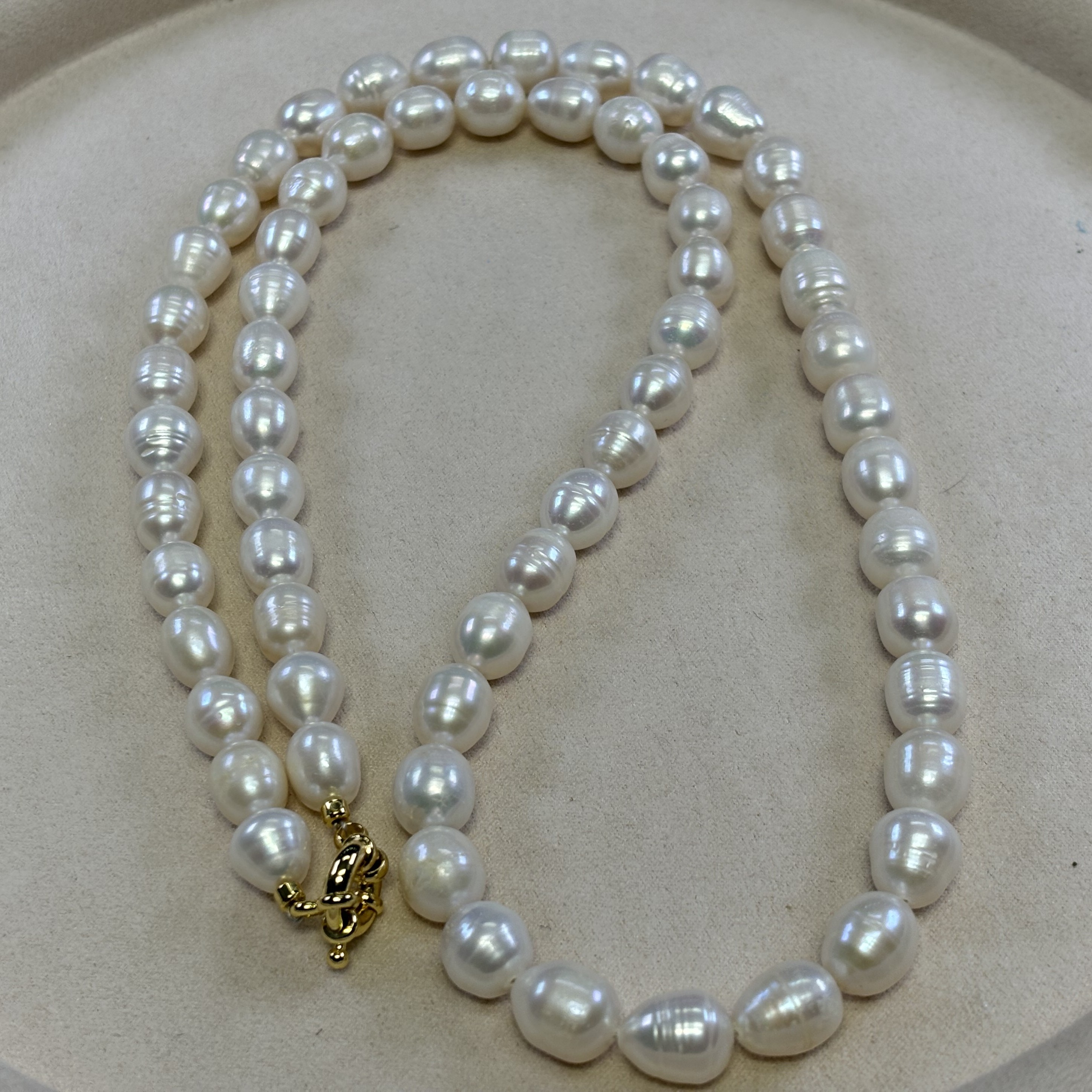 天然淡水珍珠中长链（尺寸9mm*11mm)