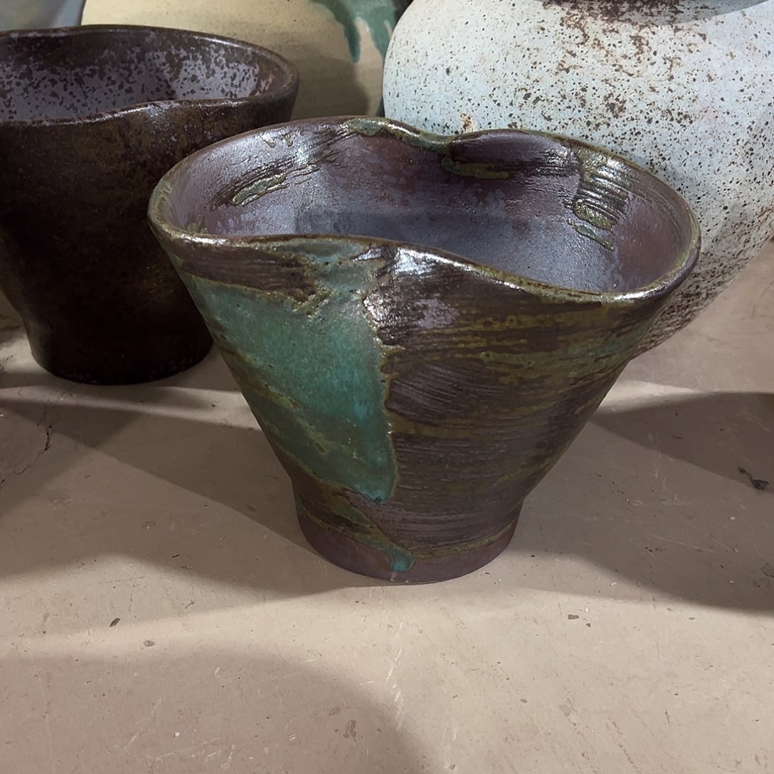 紫砂花盆高21长27宽15花盆