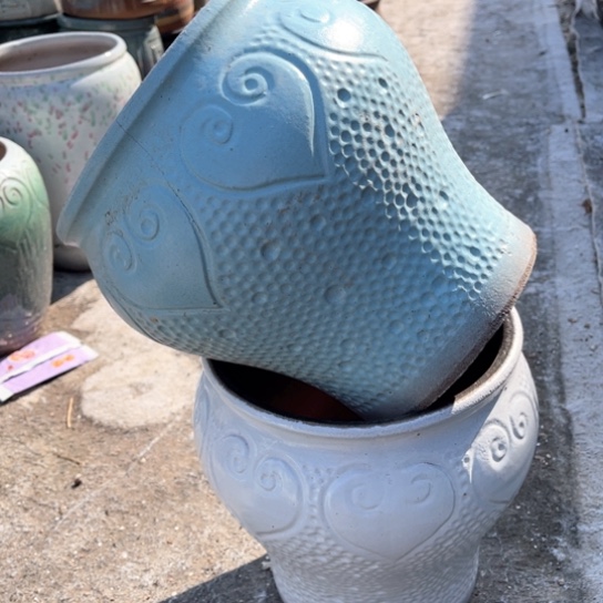 红陶口18高21瑕疵