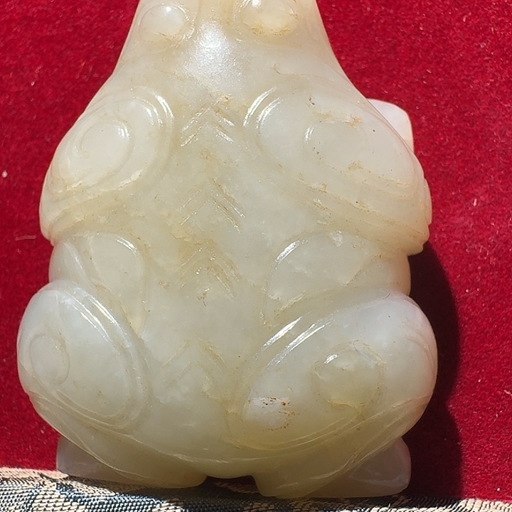 脚***哥和田玉未镶嵌颈饰