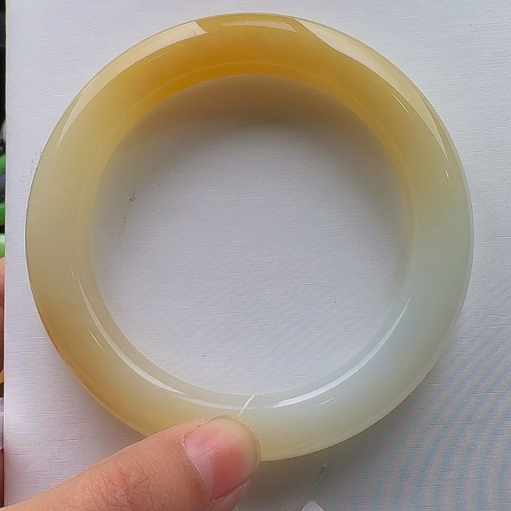 未镶嵌手镯和田玉62.9