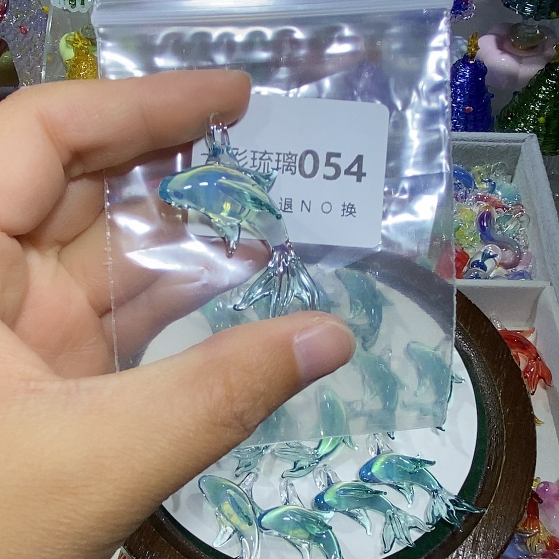 花***眠玻璃颈饰54锦鲤一个