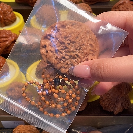 文玩核桃把件帅****）桃心