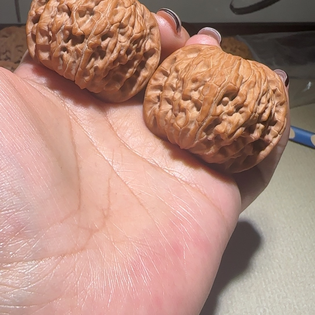 没***恼文玩核桃吊坠全品磨盘