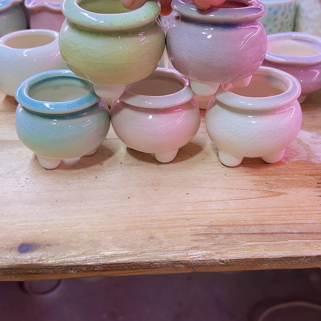 陶瓷花盆当场凑满12包邮