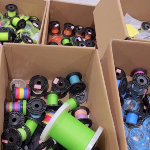 PE12编橙色强耐磨2号500米