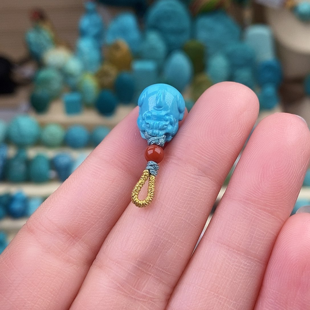 绿松石珠宝奇石未镶嵌