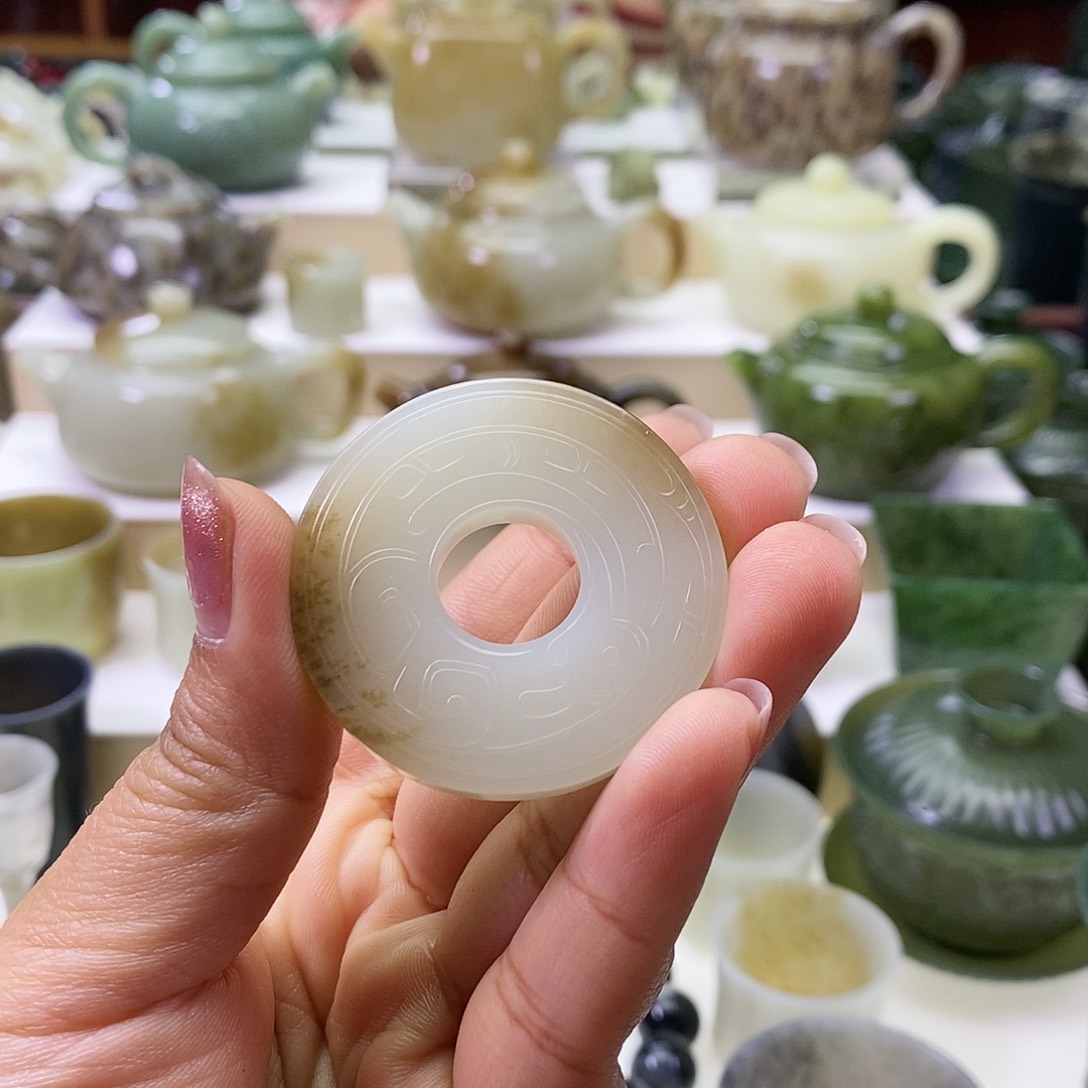 和田玉茶壶未镶嵌芕*