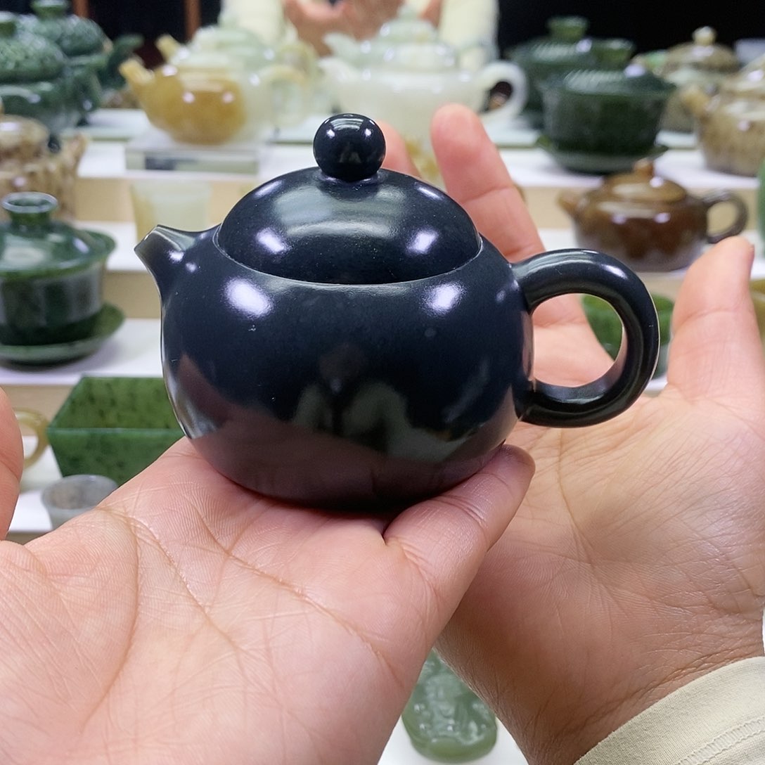 和田玉茶壶未镶嵌