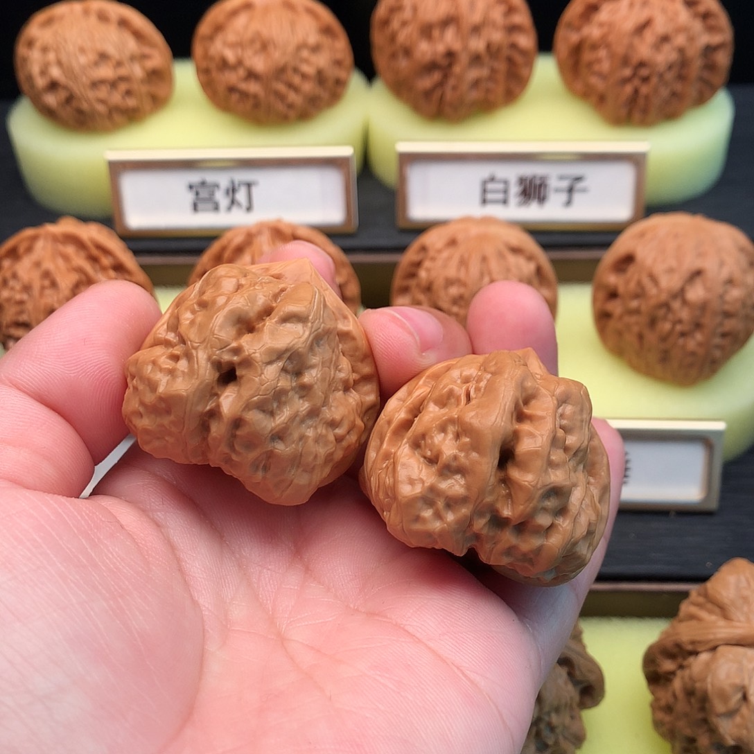 吊坠文玩核桃137号三角蛙36