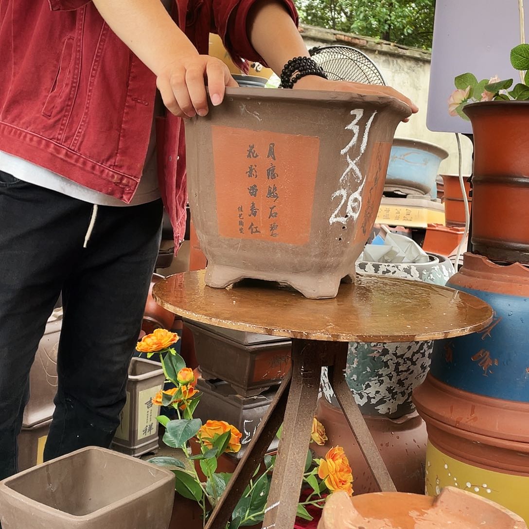 31红切角四方花盆花盆花盆