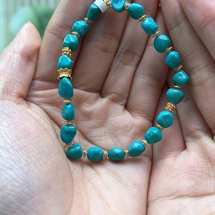 未镶嵌绿松石珠宝奇石飘**雨