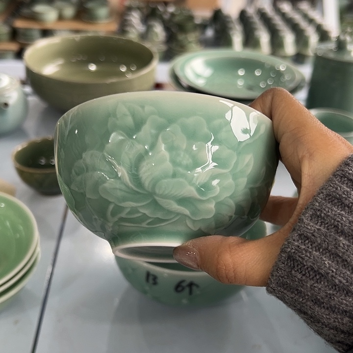小米茶器龙泉青瓷